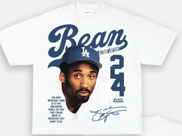 KOBE BRYANT 'DODGERS' WHITE TEE