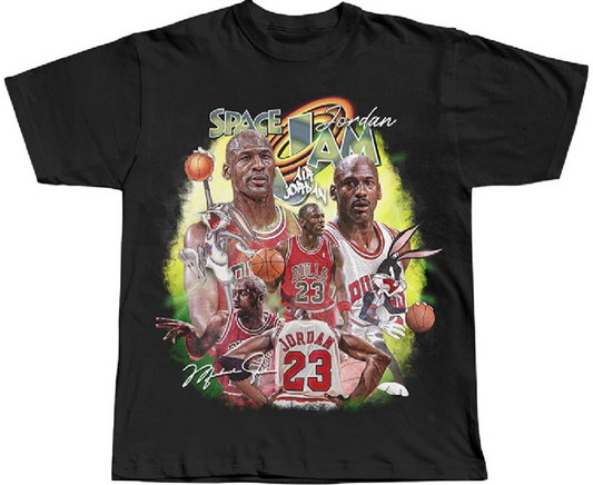 MICHAEL JORDAN 'SPACE JAM' BLACK TEE - Unseen 