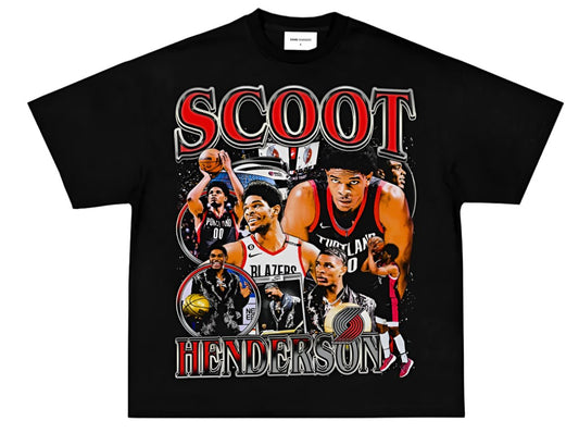 SCOOT HENDERSON BLACK TEE - Unseen 