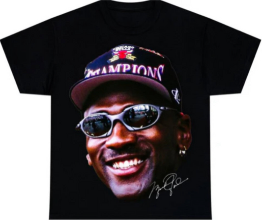 MICHAEL JORDAN 'HIS AIRNESS' BLACK TEE - Unseen 