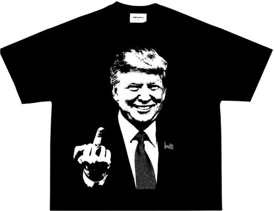 DONALD TRUMP BLACK TEE - Unseen 