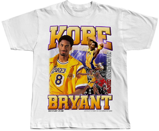 KOBE BRYANT 'THE DUNK' WHITE TEE - Unseen 