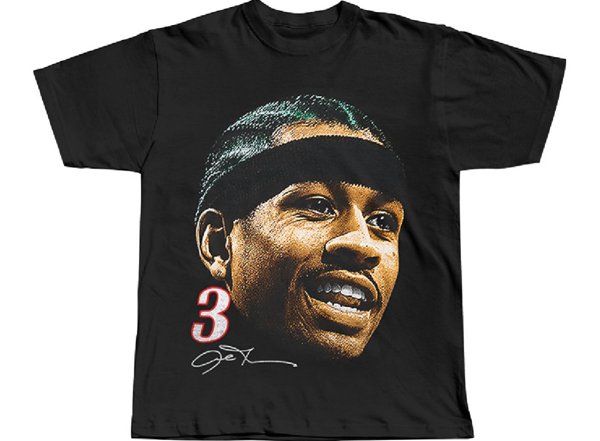 ALLEN IVERSON 'THE ANSWER' BLACK TEE