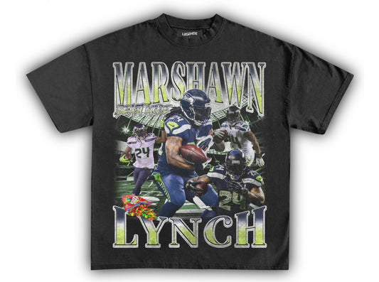 MARSHAWN LYNCH ‘SEAHAWKS’ TEE - Unseen 