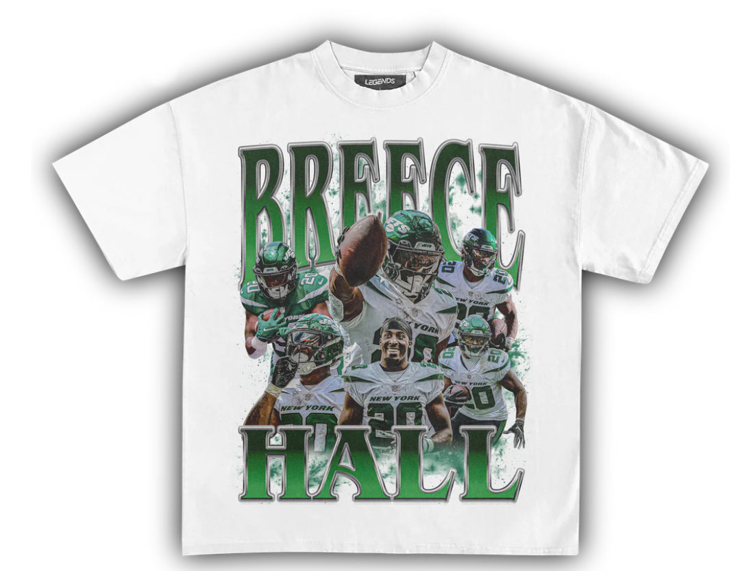 BREECE HALL ‘JETS’ TEE - Unseen 