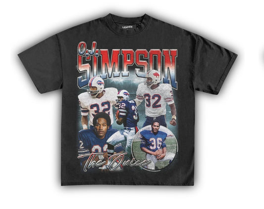 OJ SIMPSON ‘BILLS’ TEE - Unseen 